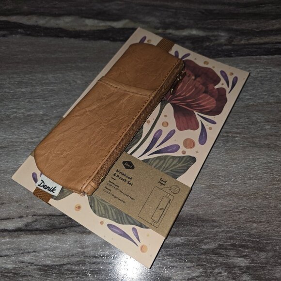 Denik Notebook & Pouch Set BNWT – 5.25"x8.25" Journal 144 Lined Pages + Vegan... - Picture 2 of 7